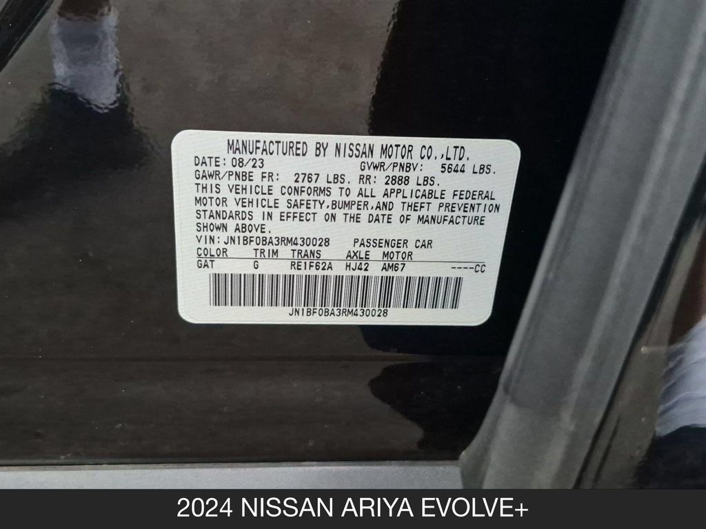 Used 2024 Nissan Ariya FWD image 27