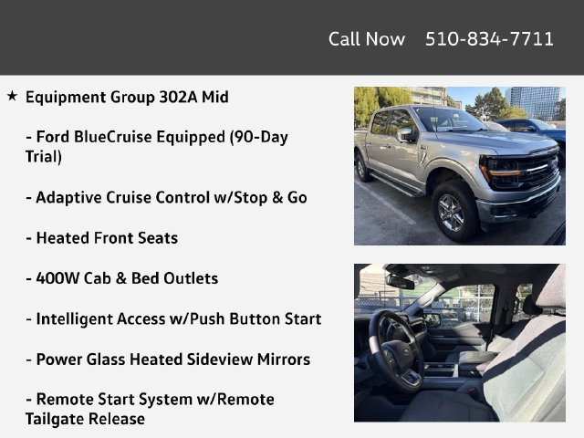 Used 2024 Ford F150 XLT w/ Equipment Group 302A MID AWD/4WD image 4