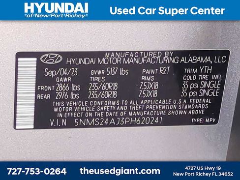 Used 2023 Hyundai Santa Fe SEL FWD image 35