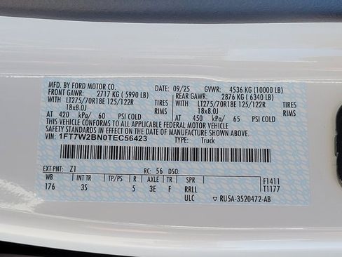 New 2026 Ford F250 XLT w/ FX4 Off-Road Package image 13