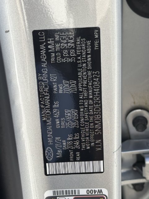 Used 2024 Hyundai Tucson SEL FWD image 35