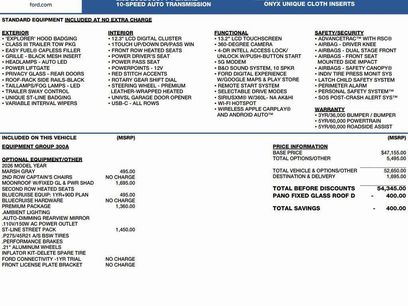 New 2026 Ford Explorer ST-Line w/ ST-Line Street Pack