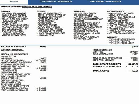 New 2026 Ford Explorer ST-Line w/ ST-Line Street Pack image 2