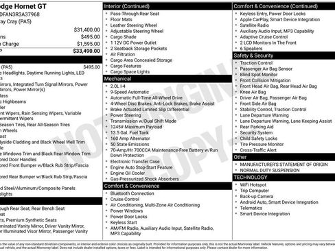 Used 2024 Dodge Hornet GT image 2