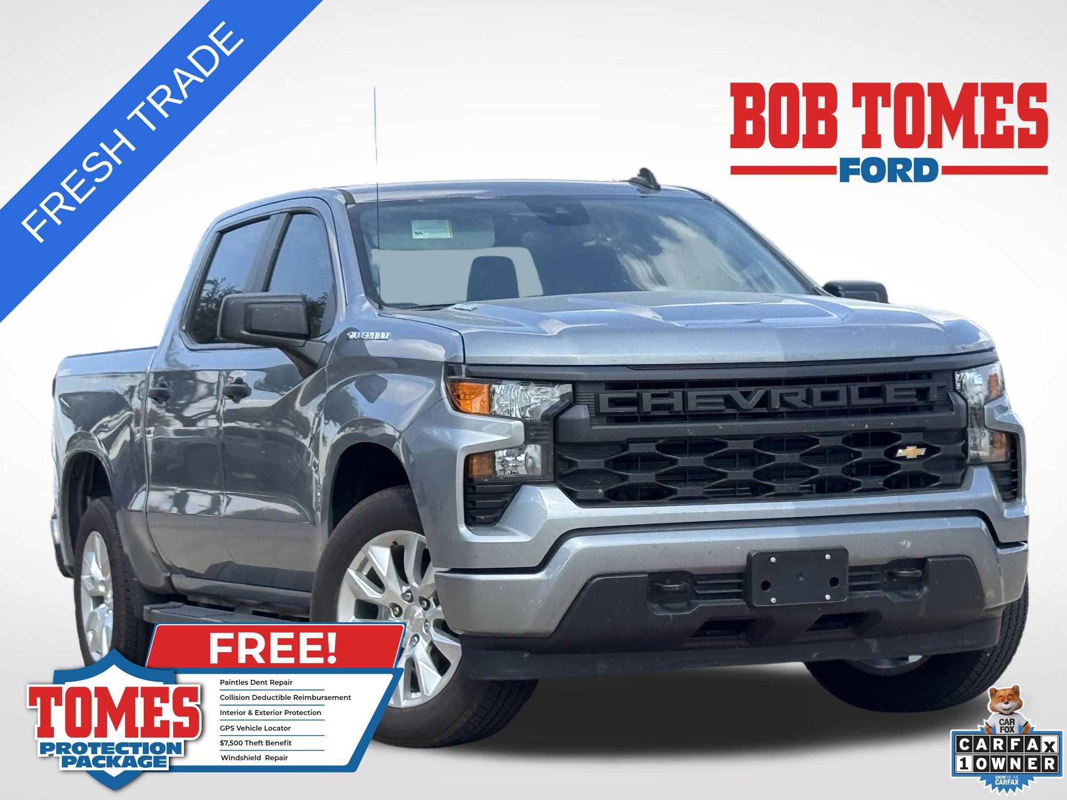 Used 2026 Chevrolet Silverado 1500 Custom RWD image 1