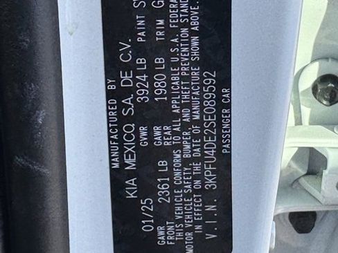Certified 2025 Kia K4 EX image 14