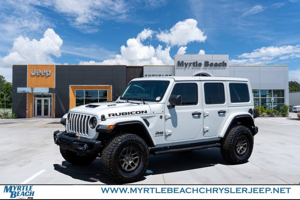 Certified 2023 Jeep Wrangler Unlimited Rubicon 392 w/ Xtreme Recon 35" Tire Package AWD/4WD image 1