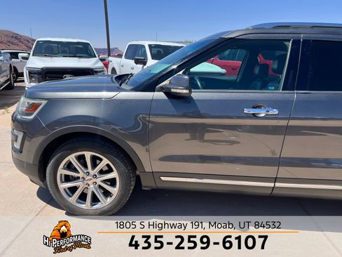 Used 2016 Ford Explorer Limited w/ Class II Trailer Tow Package FWD image 19