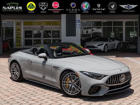 Used 2024 Mercedes-Benz SL 55 AMG 4MATIC image 1