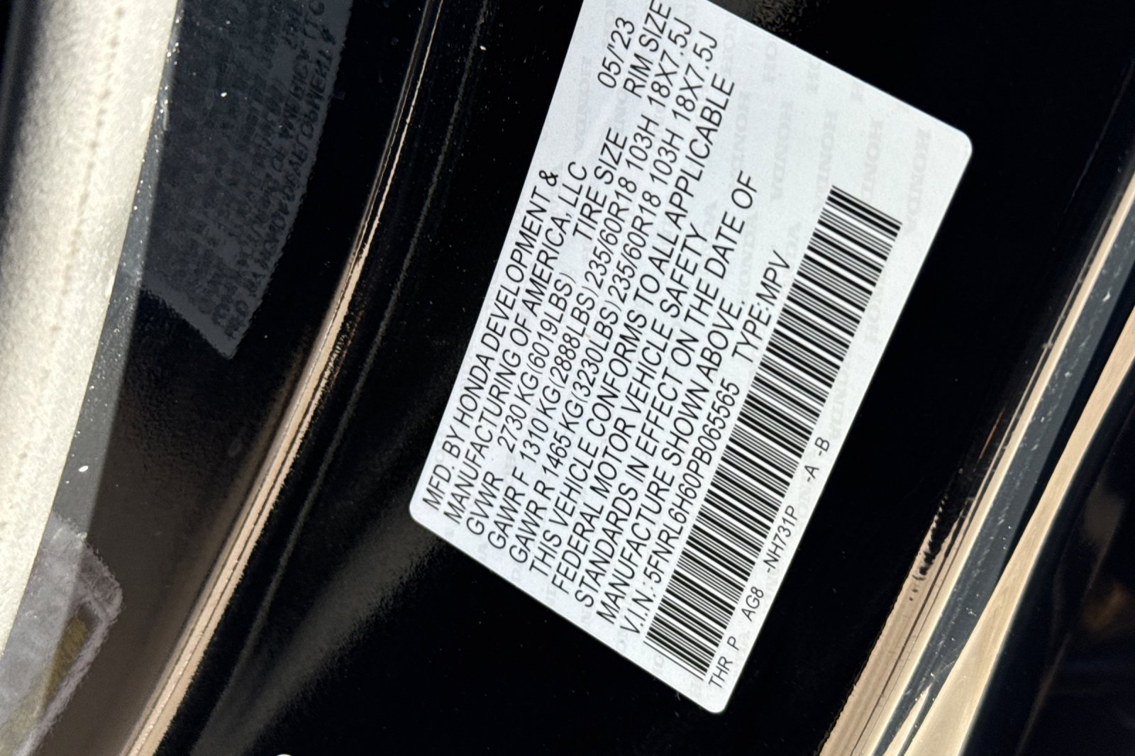 Used 2023 Honda Odyssey EX-L image 29