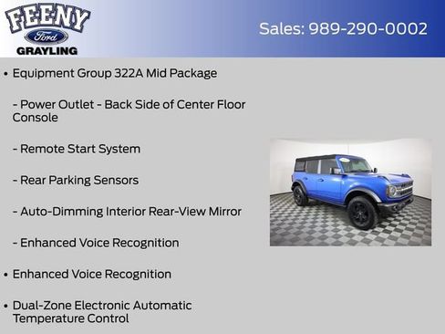 Used 2022 Ford Bronco Black Diamond AWD/4WD image 12