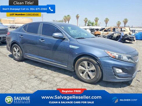 Used 2014 Kia Optima LX w/ Hybrid Convenience Package FWD image 5