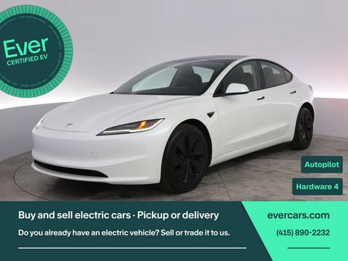 Used 2025 Tesla Model 3 Long Range AWD/4WD image 1