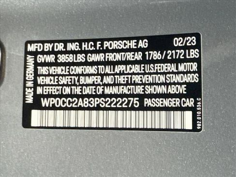 Certified 2023 Porsche 718 Boxster Spyder RWD image 22