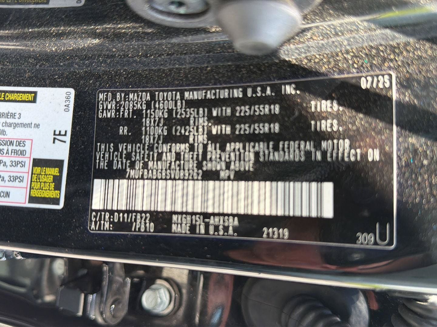 Used 2025 Toyota Corolla Cross AWD Hybrid image 38