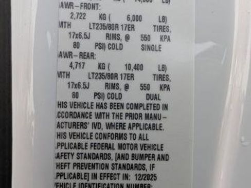 New 2025 Chevrolet Silverado 3500 W/T w/ WT Convenience Package AWD/4WD image 33