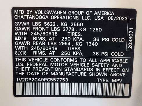 Used 2023 Volkswagen Atlas SE FWD image 33