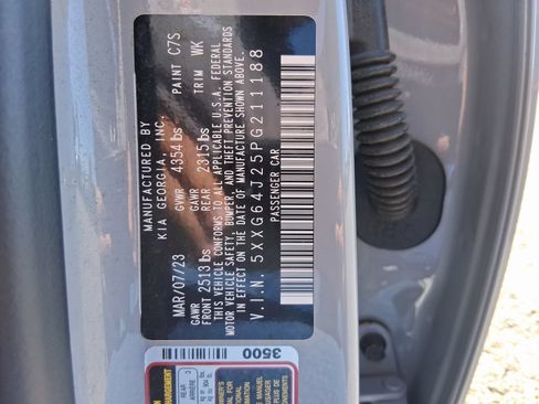 Used 2023 Kia K5 GT-Line w/ GT-Line Premium Package FWD image 13