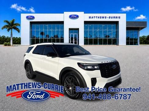 Certified 2025 Ford Explorer ST w/ Sun And Sound Package AWD/4WD image 1