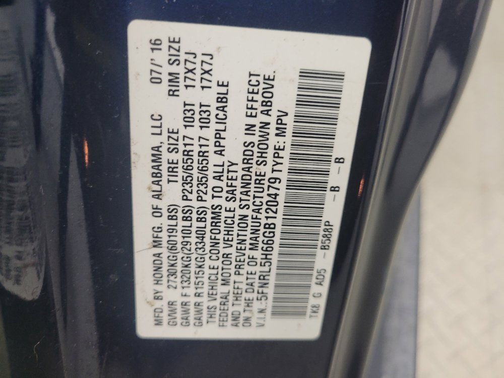 Used 2016 Honda Odyssey EX-L image 33