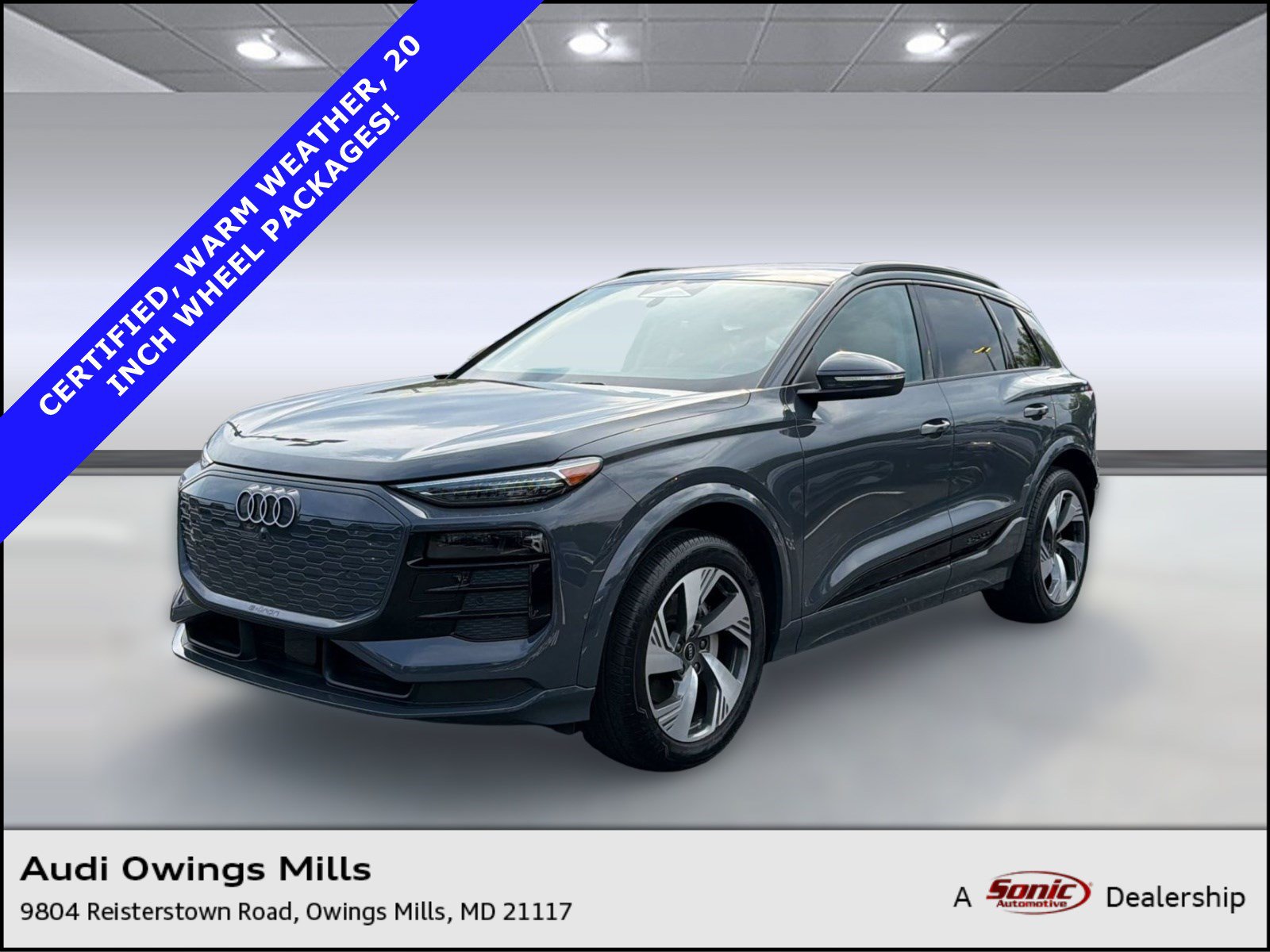 Certified 2025 Audi Q6 e-tron Premium Plus w/ Premium Plus AWD/4WD image 1