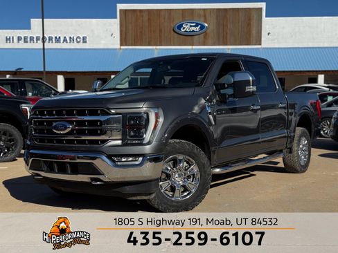Used 2021 Ford F150 Lariat w/ Equipment Group 502A High image 1