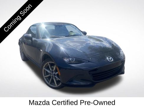 Used 2022 MAZDA MX-5 Miata RF Grand Touring w/ Weather Package RWD image 3