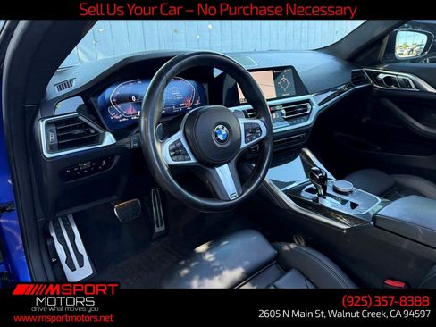 Used 2022 BMW 430i Coupe w/ M Sport Package RWD image 23