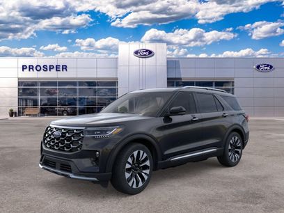 New 2026 Ford Explorer Platinum w/ LUX Leather Package