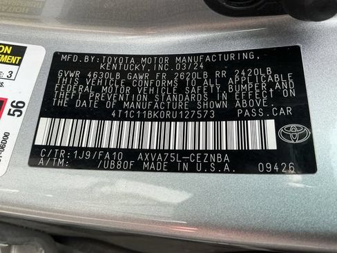 Certified 2024 Toyota Camry LE w/ Cold Weather Package AWD/4WD image 24
