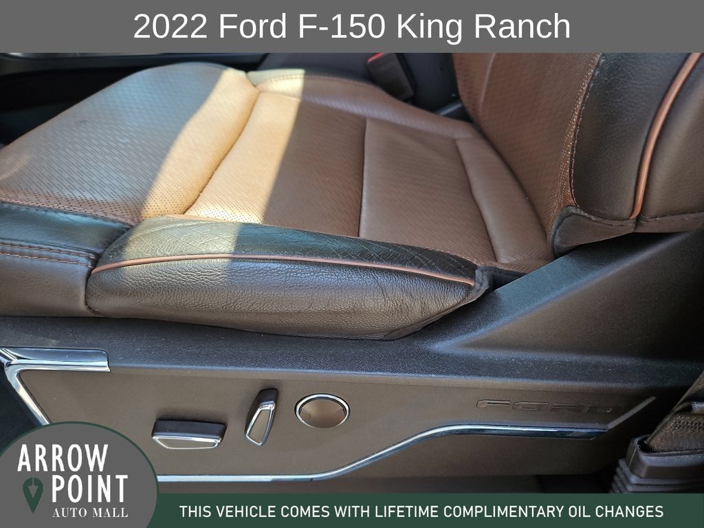 Used 2022 Ford F150 King Ranch w/ Equipment Group 601A High AWD/4WD image 23