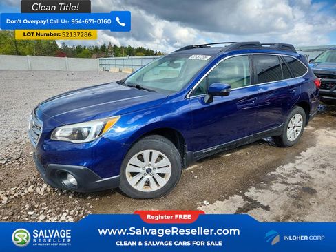 Used 2017 Subaru Outback 2.5i Premium AWD/4WD image 1