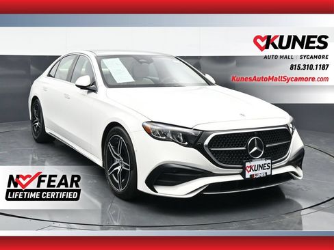 Used 2025 Mercedes-Benz E 450 4MATIC Sedan image 1