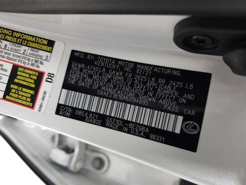 Used 2021 Lexus ES 350 w/ Accessory Package 2 image 31