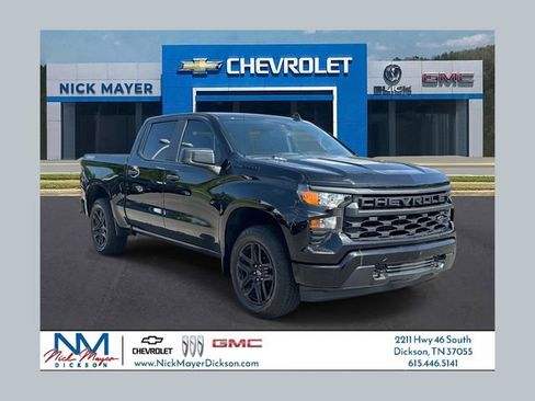 Used 2024 Chevrolet Silverado 1500 Custom w/ LPO, Dark Essentials Package AWD/4WD image 1