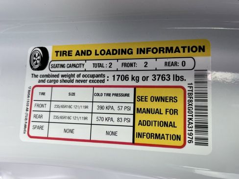 New 2026 Ford Transit 350 148 High Roof AWD w/ Load Area Protection Package image 47