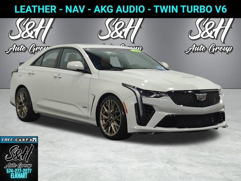 Used 2023 Cadillac CT4 V Blackwing w/ Driver Assist Package RWD image 1