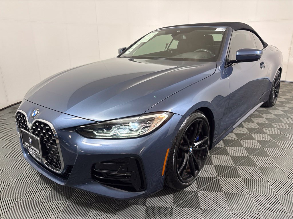 Used 2021 BMW 430i Convertible w/ M Sport Package RWD image 2