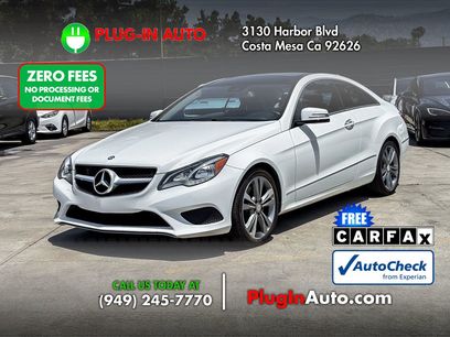 Used 2015 Mercedes-Benz E 400 Coupe