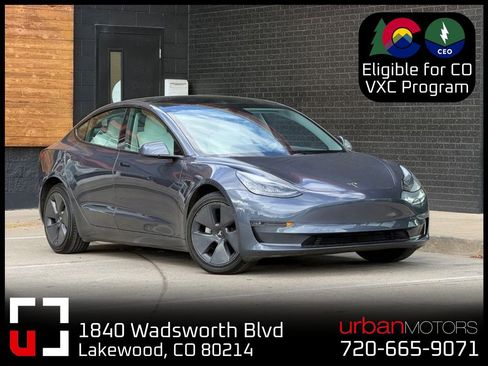 Used 2022 Tesla Model 3 Long Range AWD/4WD image 1