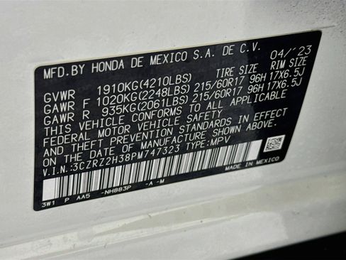 Certified 2023 Honda HR-V LX image 29