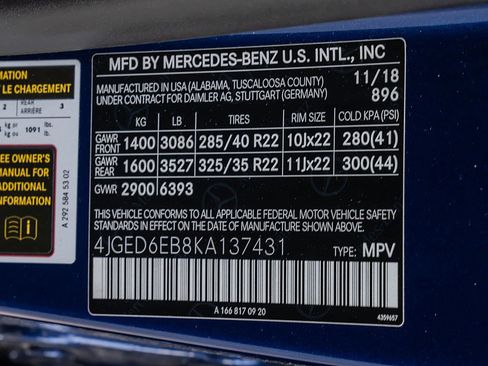 Used 2019 Mercedes-Benz GLE 43 AMG 4MATIC Coupe w/ Premium 3 Package image 36