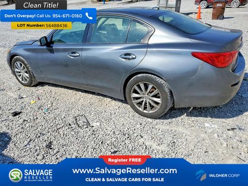 Used 2015 INFINITI Q50 AWD w/ Moonroof Package image 3
