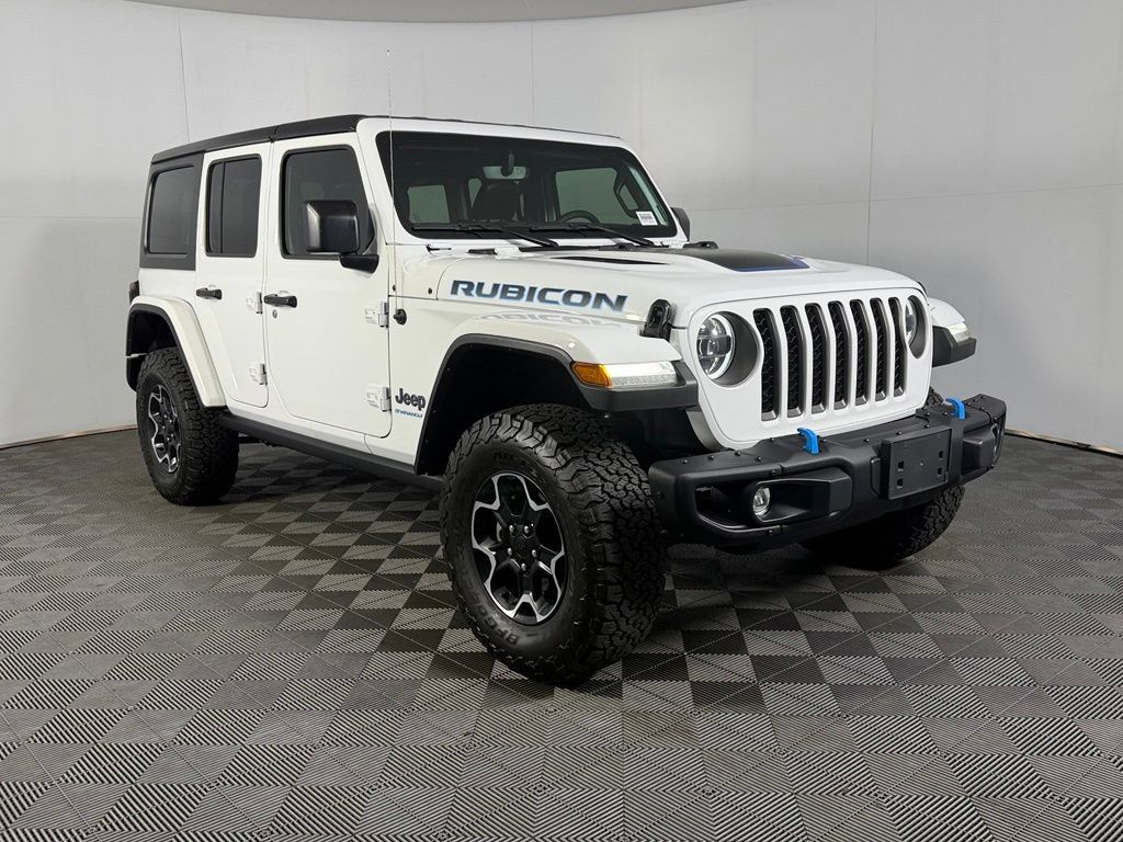 Used 2023 Jeep Wrangler Unlimited Rubicon 4xe w/ Steel Bumper Group AWD/4WD image 4