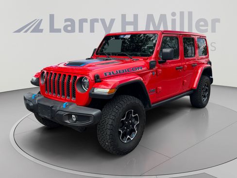 Used 2023 Jeep Wrangler Unlimited Rubicon 4xe AWD/4WD image 1