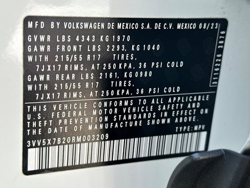 Used 2024 Volkswagen Taos S FWD image 28