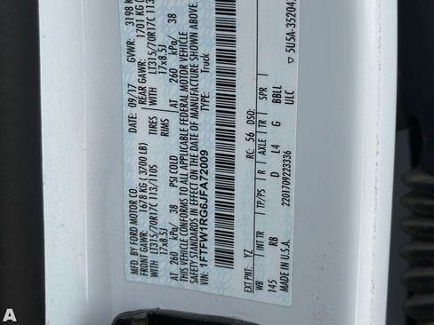 Used 2018 Ford F150 Raptor w/ Equipment Group 802A Luxury image 14