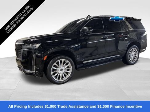Used 2021 Cadillac Escalade Premium Luxury image 1
