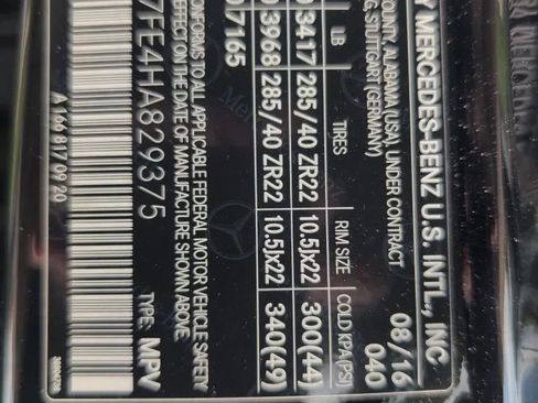 Used 2017 Mercedes-Benz GLS 63 AMG GLS 63 4MATIC Sport Utility 4D image 40