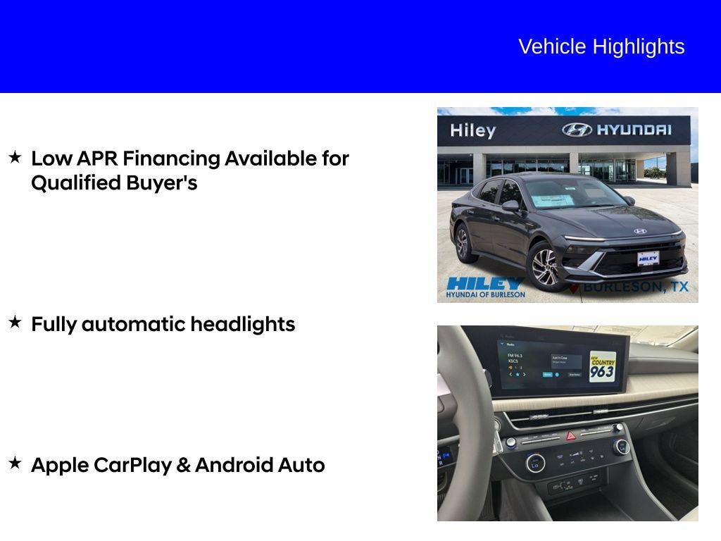 New 2026 Hyundai Sonata Blue FWD image 9